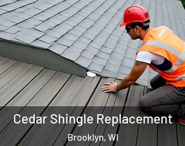  Cedar Shingle Replacement Brooklyn, WI