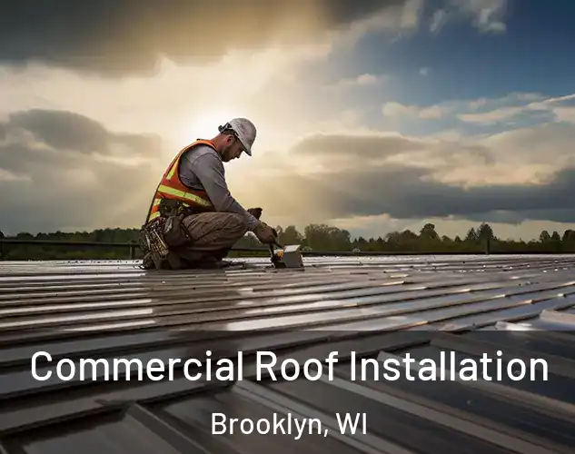  Commercial Roof Installation Brooklyn, WI