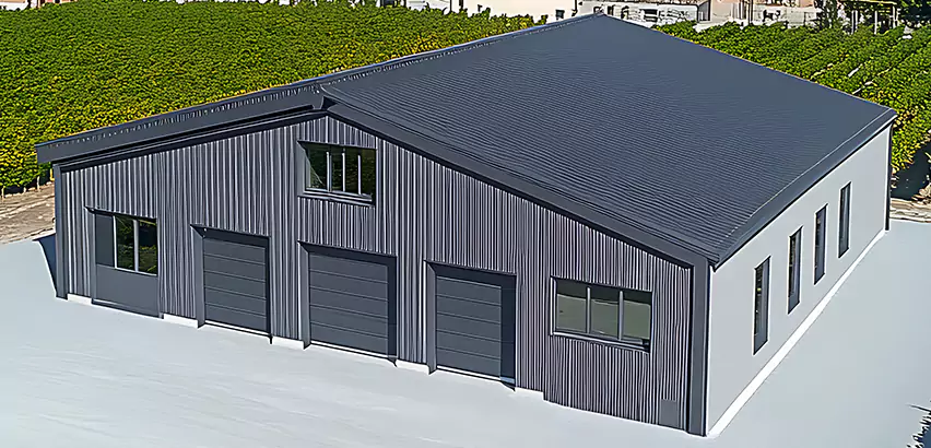 Corrugated Garage Roof Repair in Brooklyn