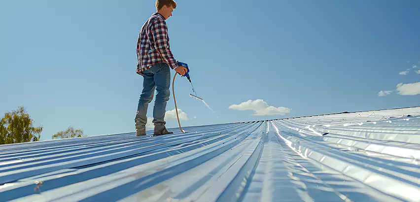 EPDM Roofing Installation Drip Edge in Brooklyn