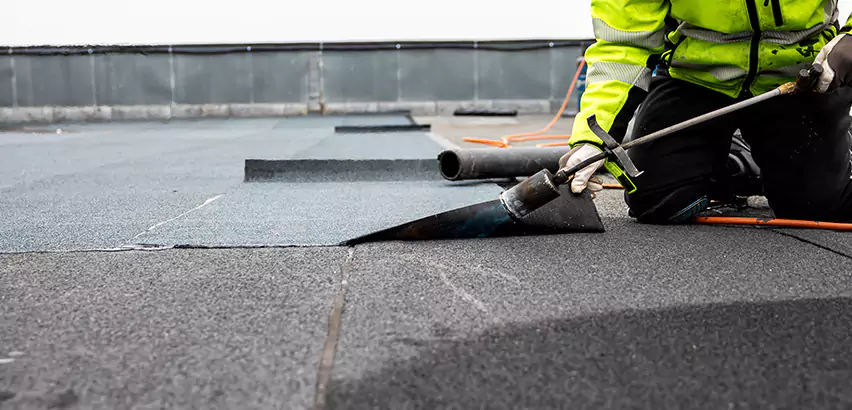 Residential Flat Roof Repair in Brooklyn
