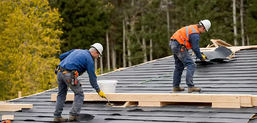 Garage Felt Roof Replacement in Brooklyn