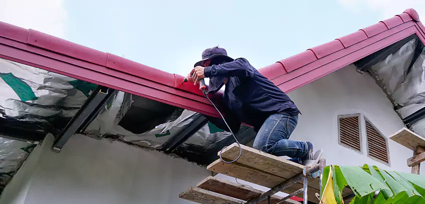 Residential Wind Damage Roof Repair in Brooklyn
