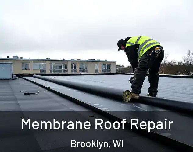  Membrane Roof Repair Brooklyn, WI