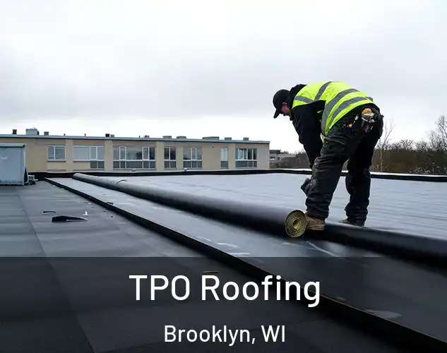  TPO Roofing Brooklyn, WI